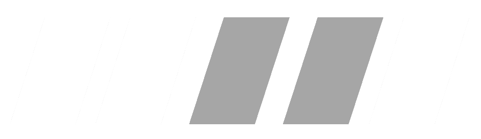 a 5 white and gray skewed bars