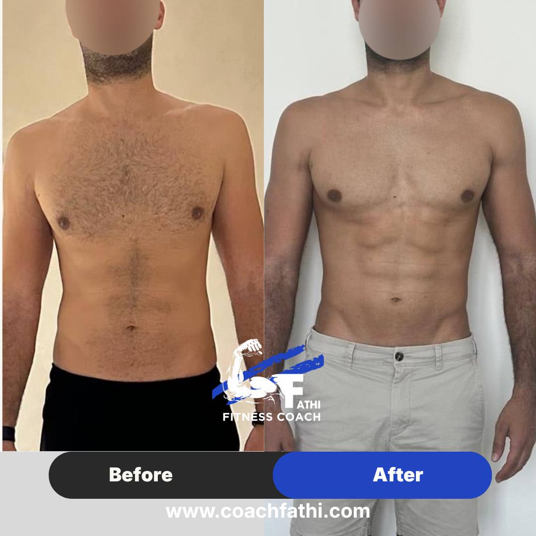 Client 11 image before and after