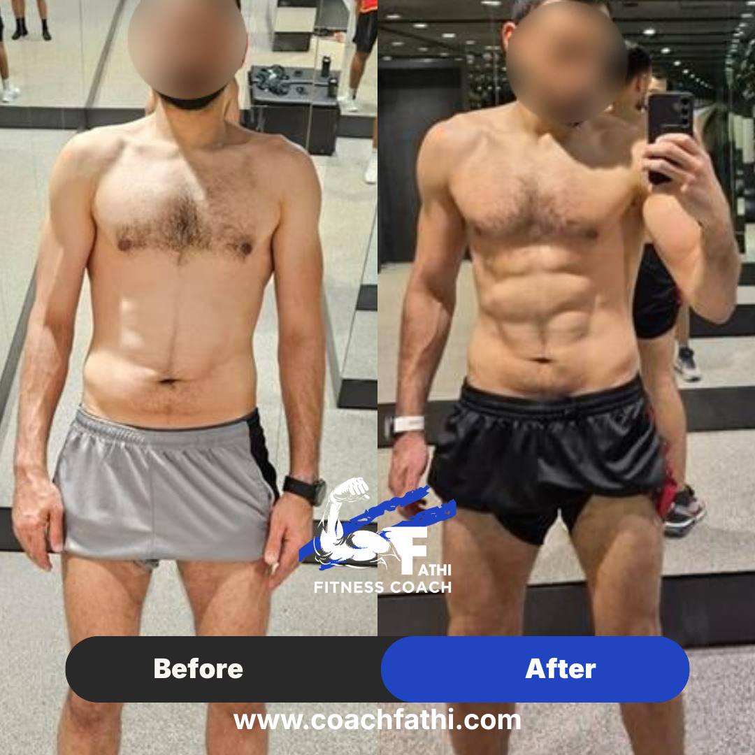 Client 13 image before and after