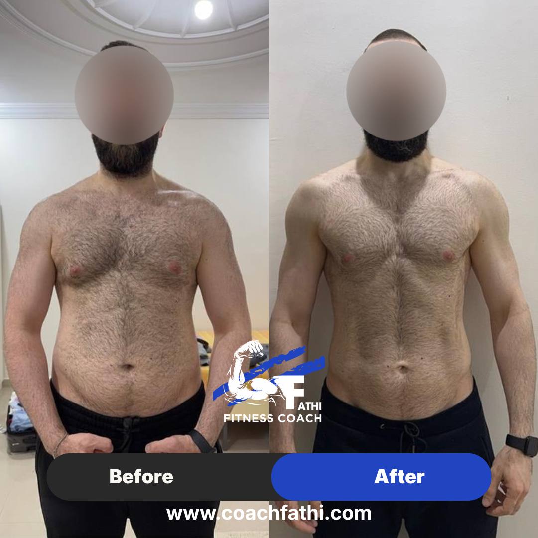 Client 14 image before and after