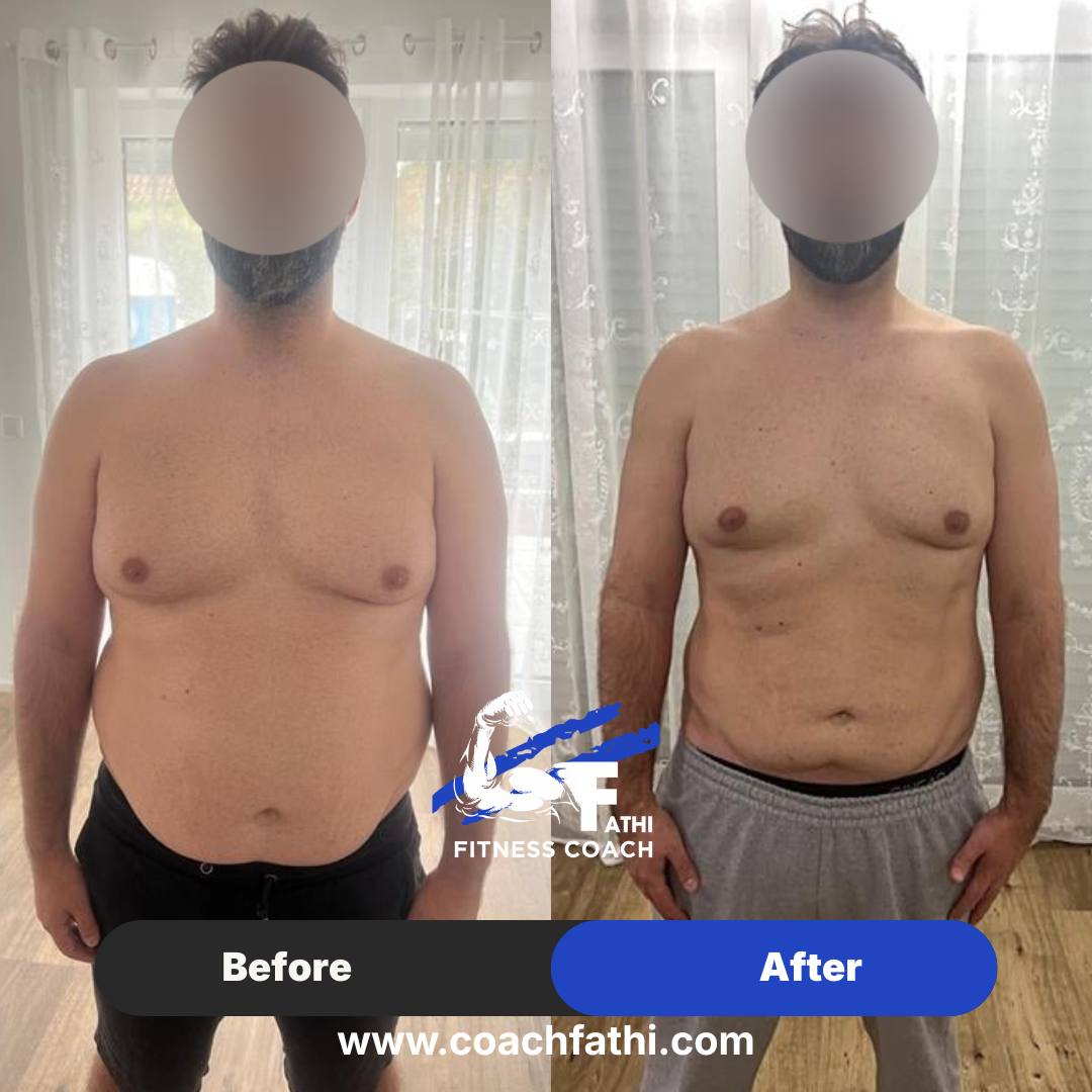 Client 15 image before and after