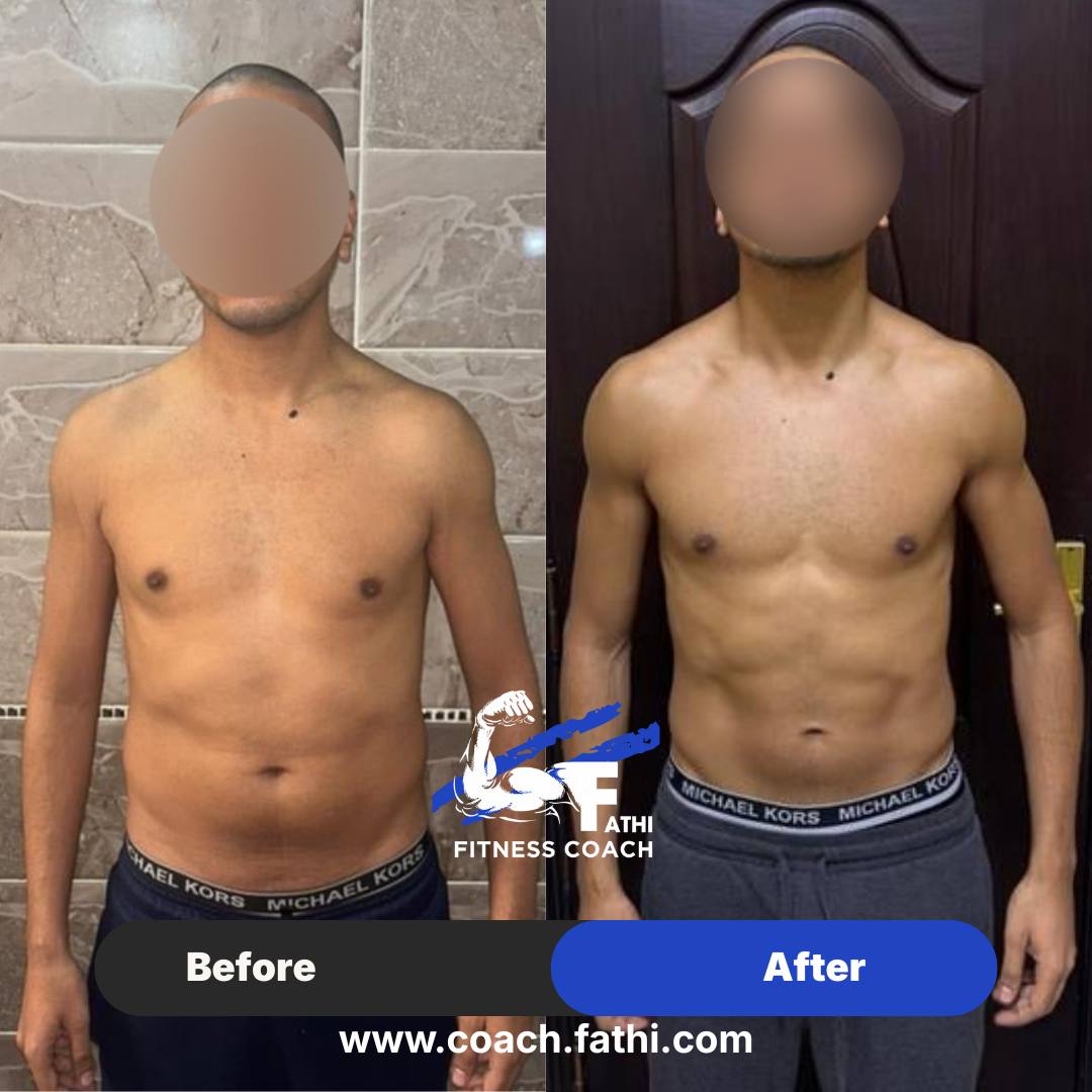 Client 2 image before and after