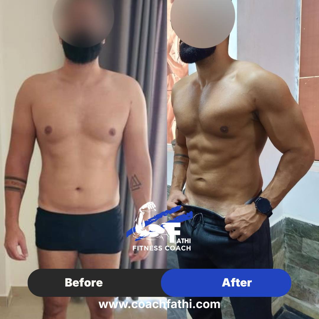 Client 3 image before and after