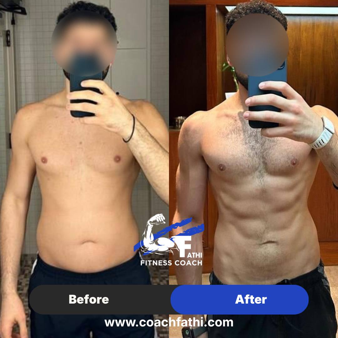 Client 5 image before and after